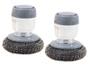 Kitchen Soap Dispensing Palm Brush (Pack of 2)