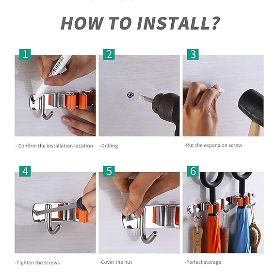 MULTIPURPOSE WALL MOUNTED HOLDER